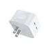 Choetech 35W Dual USB-C PD Fast Wall Charger, White