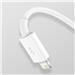 Baseus "Superior Series" Fast Charging Data Cable USB to M+L+C 3.5A ,1.5m (5ft), White(Open Box)