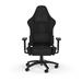 CORSAIR TC100 Relaxed Fabric Gaming Chair, Relaxed Fit, Black