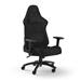 CORSAIR TC100 Relaxed Fabric Gaming Chair, Relaxed Fit, Black(Open Box)