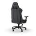 CORSAIR TC100 RELAXED Fabric Gaming Chair, Relaxed Fit, Black/Grey