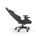 CORSAIR TC100 RELAXED Fabric Gaming Chair, Relaxed Fit, Black/Grey