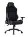 iCAN Fabric Gaming Chair, High Density Mould Foam and New Foam, 3D Armrests, 350MM KD Metal Base, 63MM Nylon Caster, Adjustable Backrest. Black