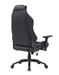 iCAN Fabric Gaming Chair, High Density Mould Foam and New Foam, 3D Armrests, 350MM KD Metal Base, 63MM Nylon Caster, Adjustable Backrest. Black