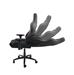 DragonWar Ergonomic Gaming Chair, PU Leather, High Quality Memory Foam, Adjustable Backrest, 4D Armrest