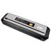 iCan Vacuum Sealer with LED Indicator, Display Operation Process & 304 Stainless Steel Panel for Easy Cleaning, Black+Stainless.