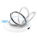 Choetech 2-in-1 15W Magnetic Wireless Charger with 180 Degree Kickstand for iPhone & Apple Watch, 100cm USB-C Cable, White