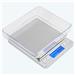 Mafiti Mini Digital Kitchen & Jewelry Grams Weight Scale with LCD Display(Battery no Include), Silver.