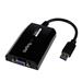 StarTech USB 3.0 to VGA External Video Card Multi Monitor Adapter for Mac and PC – 1920x1200 / 1080p | -SuperSpeed USB 3.0 (5 Gbps) | -Supports video resolutions up to 1920x1200/1080p | -Supports display rotation | -USB-powered - No external power adapter required