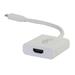 Cables to Go USB 3.1 USB-C TO HDMI AUDIO/VIDEO ADAPTER - WHITE (TAA COMPLIANT) (29475)