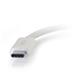 Cables to Go USB-C TO DVI-D VIDEO ADAPTER CONVERTER - WHITE (29484)
