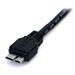 StarTech 0.5m (1.5ft) Black SuperSpeed USB 3.0 Cable A to Micro B - M/M (USB3AUB50CMB)