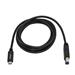 StarTech Cable USB-C male to USB-B male 6ft Thunderbolt 3 Compatible - Black (USB315CB2M)(Open Box)