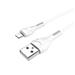 HOCO Cable USB to Lightning “X37 Cool power” charging data sync, 1 meter, White