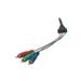 Cables To Go Ultima HDTV Video Cable - HD-15 Male - RCA Male - 0.91m - Charcoal | 29640