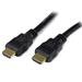 StarTech High Speed HDMI Cable - HDMI to HDMI - M/M - Gold-plated Connectors (Black) - 1ft. (HDMM1)