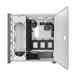 Corsair iCUE 5000X RGB Tempered Glass Mid-Tower ATX PC Smart Case, White(Open Box)
