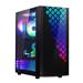 BitFenix Dawn TG EATX/ATX PC Gaming Case, ARGB/RGB Asus AURA SYNC MSI Mystic Light Gigabyte RGB Fusion 2.0 Asrock Polychrome, 3 Sides Tempered Glass With Car Window Security Films, Water Cooling Ready(Open Box)