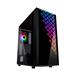 BitFenix Dawn TG EATX/ATX PC Gaming Case, ARGB/RGB Asus AURA SYNC MSI Mystic Light Gigabyte RGB Fusion 2.0 Asrock Polychrome, 3 Sides Tempered Glass With Car Window Security Films, Water Cooling Ready(Open Box)