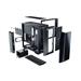 Seasonic Syncro Q704 Mid-Tower Case with Syncro DGC-850 Power Supply, ATX Design,Optimized cable management,Pre-installed 4 NIDEC Fans,Side Tempered Glass Panels,Increase Setup and Airflow Efficiency