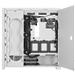 CORSAIR iCUE 5000X RGB QL Edition Mid-Tower Case, True White - Four CORSAIR QL120 RGB Fans - Included CORSAIR iCUE Lighting Node CORE - All-White Finish - Easy Cable Management - 136 Total RGB LEDs