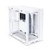 LIAN LI* PC-O11 Dynamic EVO The Pure White Tempered Glass on the Front and Left Side, Chassis Body SECC ATX Full Tower Gaming Computer Case - PC-O11DEW