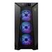 MSI MEG PROSPECT 700R Mid-Tower Case for up to EATX Motherboards, USB 3.2 Gen 2 Type-C , 4.3" LCD Touch screen, Vertical GPU Bracket, 3mm hinged tempered glass, Fans included x 4(Open Box)