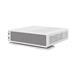 FRACTAL DESIGN Ridge White Mini-ITX Slim Small Form Factor Console PC Case with PCIe 4.0 Riser