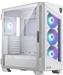 MSI MPG VELOX 100R Mid-Tower Computer Case, White, up to EATX Motherboards, USB 3.2 Gen 2 Type-C Front Panel, 4 ARGB Fans