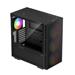 DeepCool CH560 ATX Airflow case, 3x Pre-Installed 140mm ARGB Fans, Black(Open Box)