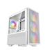 DeepCool CH560 ATX Airflow case, 3x Pre-Installed 140mm ARGB Fans, White