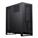 Phanteks NV7 Showcase Full-Tower Chassis, Black - High Airflow Performance, Integrated D/A-RGB Lighting, Seamless Tempered Glass Design, 12 Fan Positions