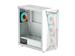 Gigabyte C301 GLASS WHITE - White Mid Tower PC Gaming Case, Tempered Glass, USB Type-C, 4x ARBG Fans Included (GB-C301GW)(Open Box)