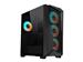 Gigabyte C301 GLASS - Mid Tower PC Gaming Case, Tempered Glass, USB Type-C, 4x ARBG Fans Included (GB-C301G)(Open Box)