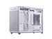 Asus Prime AP201 MicroATX Tempered Glass Small Tower Case - White(Open Box)