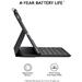 Logitech SLIM FOLIO Keyboard/Cover Case (Folio) Apple Pencil, iPad (2018), iPad (2017) - Black - Water Resistant, Bump Resistant, Scratch Resistant, Spill Resistant, Wear Resistant, Tear Resistant - Plastic - 7.20 Inch (182.88 mm) Height x 9.80 Inch (248.92 mm) W