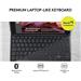 Logitech SLIM FOLIO Keyboard/Cover Case (Folio) Apple Pencil, iPad (2018), iPad (2017) - Black - Water Resistant, Bump Resistant, Scratch Resistant, Spill Resistant, Wear Resistant, Tear Resistant - Plastic - 7.20 Inch (182.88 mm) Height x 9.80 Inch (248.92 mm) W