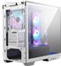 MSI MAG PANO M100R PZ, Micro ATX Tower Case White (Back-connect supported), USB 3.2 Type-C x 1, USB 3.2 Gen1 x 1, Fan Included x 4, ARGB(Open Box)