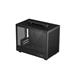 DeepCool CH160 Mini-ITX PC Case, High Airflow Mesh Panels, Full-Sized Air Cooler Support, Direct Insert GPU Capable, Flexible Drive and PSU Compatibility, Black(Open Box)