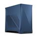 FRACTAL DESIGN Era 2 Silver Anodized Aluminum/Steel Mini-ITX Compact Small Form Factor PC Case, Blue