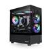 THERMALTAKE View 170 TG ARGB  Micro-Tower Case, Black