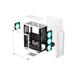 DeepCool CC560 V2 Mid-Tower ATX Case, White(Open Box)