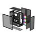 DeepCool MORPHEUS ATX+ Modular Airflow case, Single and Dual Chamber Configurations, Dual Status Display, Trinity 140mm ARGB Fans, Vertical Mount and Gen 4 Riser Cable, Magnetic Mesh Filters, Black(Open Box)