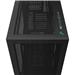 DeepCool MORPHEUS ATX+ Modular Airflow case, Single and Dual Chamber Configurations, Dual Status Display, Trinity 140mm ARGB Fans, Vertical Mount and Gen 4 Riser Cable, Magnetic Mesh Filters, Black