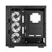 DeepCool MORPHEUS ATX+ Modular Airflow case, Single and Dual Chamber Configurations, Dual Status Display, Trinity 140mm ARGB Fans, Vertical Mount and Gen 4 Riser Cable, Magnetic Mesh Filters, Black