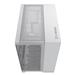 CORSAIR 6500X Mid-Tower Dual Chamber PC Case, Blanc - Unobstructed view with wraparound front and side glass panels - Fits up to 10x 120mm fans - 4x Radiator Mounting Positions(Open Box)