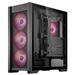 ASUS TUF Gaming GT302 ARGB ATX Mid-Tower Case, Black, 4x 140 x 28 mm ARGB fans for high airflow and static pressure, interchangeable side panel, detachable top panel, hidden-connector motherboard support