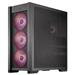 ASUS TUF Gaming GT302 ARGB ATX Mid-Tower Case, Black, 4x 140 x 28 mm ARGB fans for high airflow and static pressure, interchangeable side panel, detachable top panel, hidden-connector motherboard support