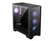 MSI MAG FORGE 321R AIRFLOW Mid-Tower Case, Black, for up to ATX Motherboards, USB 3.2 Type-C x 1, USB 3.2 Gen1 x 2, ARGB fan Included x 4