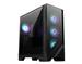 MSI MAG FORGE 321R AIRFLOW Mid-Tower Case, Black, for up to ATX Motherboards, USB 3.2 Type-C x 1, USB 3.2 Gen1 x 2, ARGB fan Included x 4